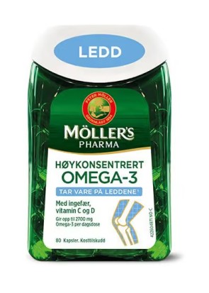 Mollers Pharma Ledd omega-3 для суставов 