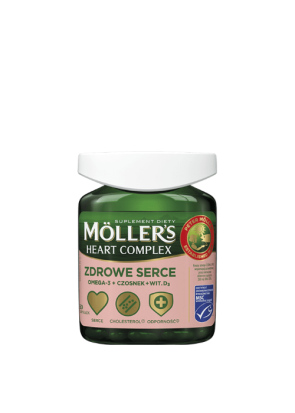 Купить Mollers комплекс для здоровья сердца с D3 60 капсул