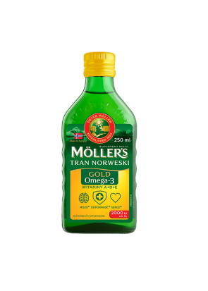 Moller's Омега 3 250 мл 2000IU лимонный вкус