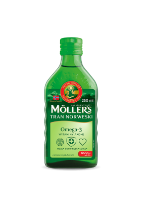 Moller's Омега 3 250 мл яблочный вкус